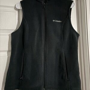Columbia Black Fleece Vest